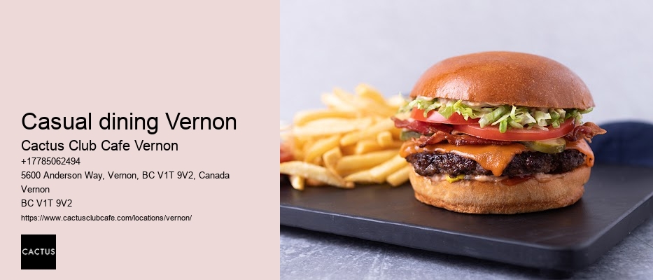 Vernon BC dinner spots