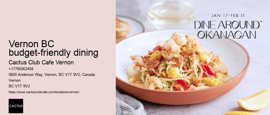 Vernon BC event catering