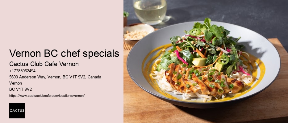 Vernon food destinations