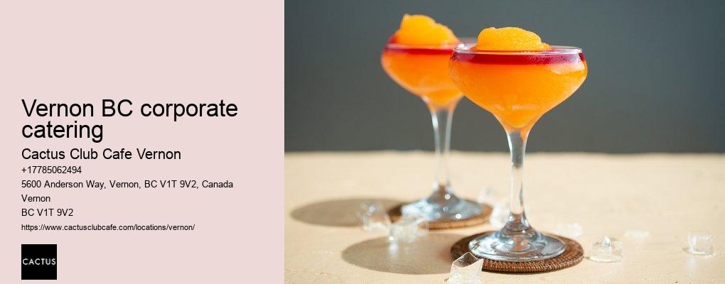Vernon BC happy hour deals