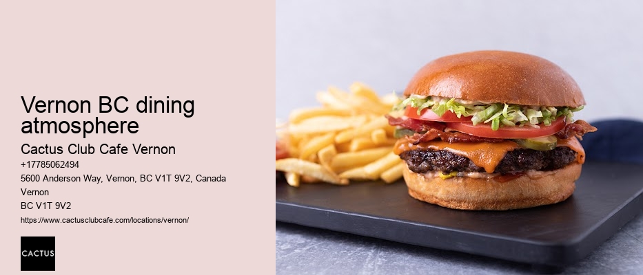 Vernon food quality satisfaction insights