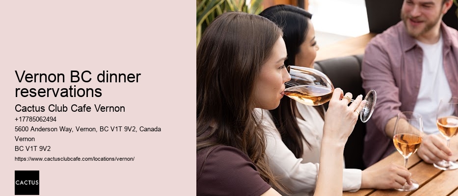 Vernon BC party planning services