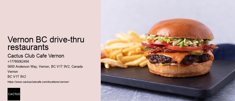 Where to eat on a budget in Vernon