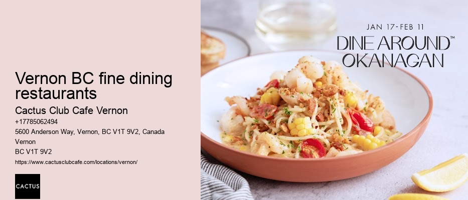 Vernon BC corporate catering
