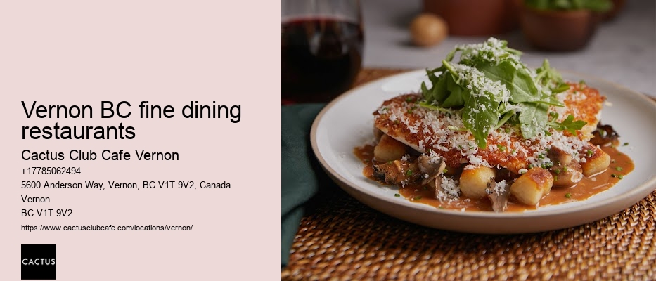 Vernon culinary delights