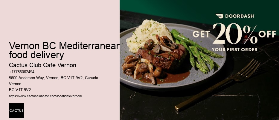 Enjoy delicious lunches in Vernon BC