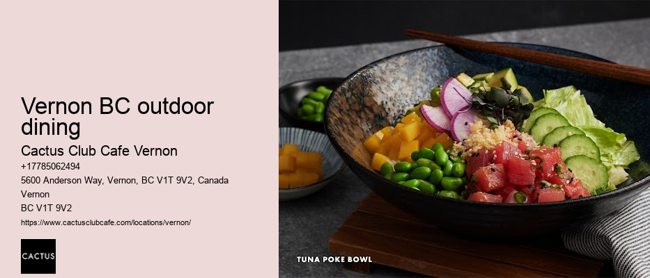Vernon gourmet dining