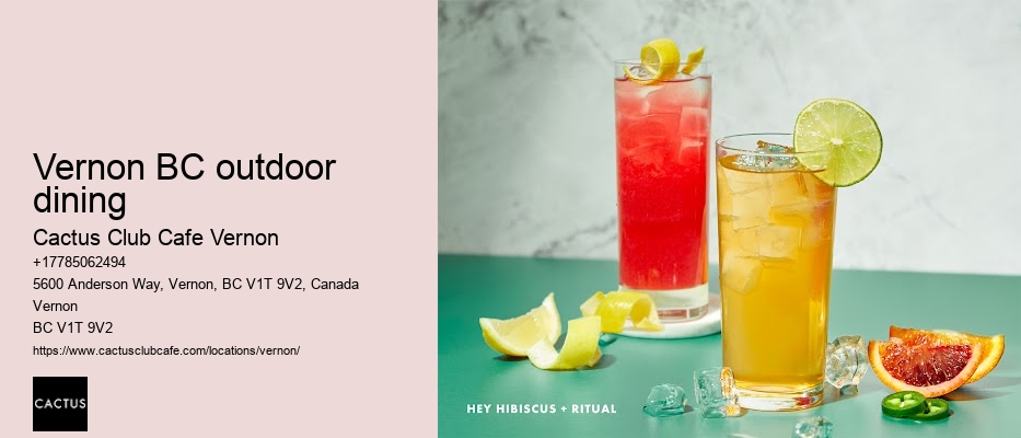 Vernon dining suggestions
