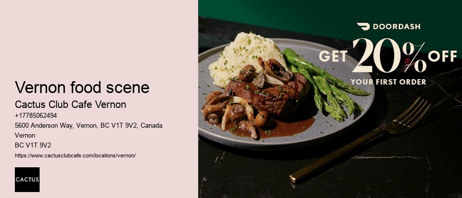 Affordable lunch menus in Vernon
