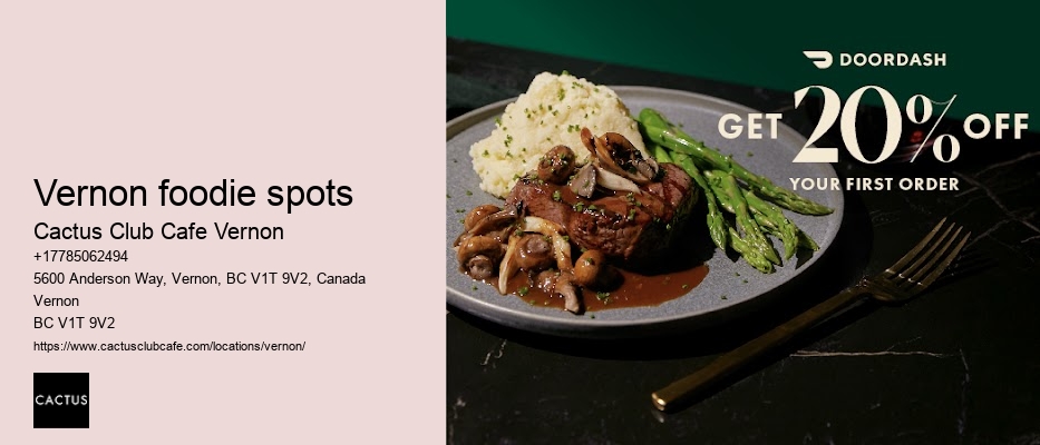 Vernon's favorite after-work hangouts