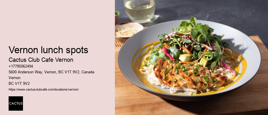 Vernon dining choices