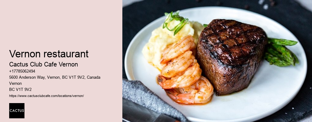 Vernon casual dining favorites