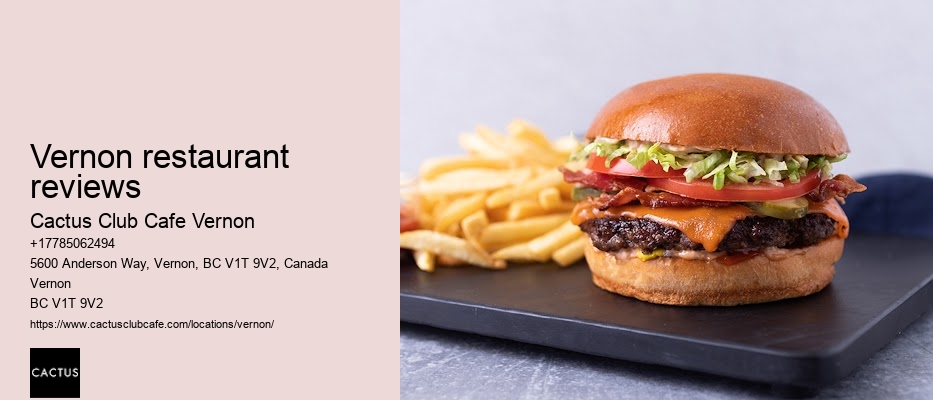 Vernon BC hidden gem restaurants