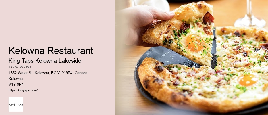 Casual dining Kelowna